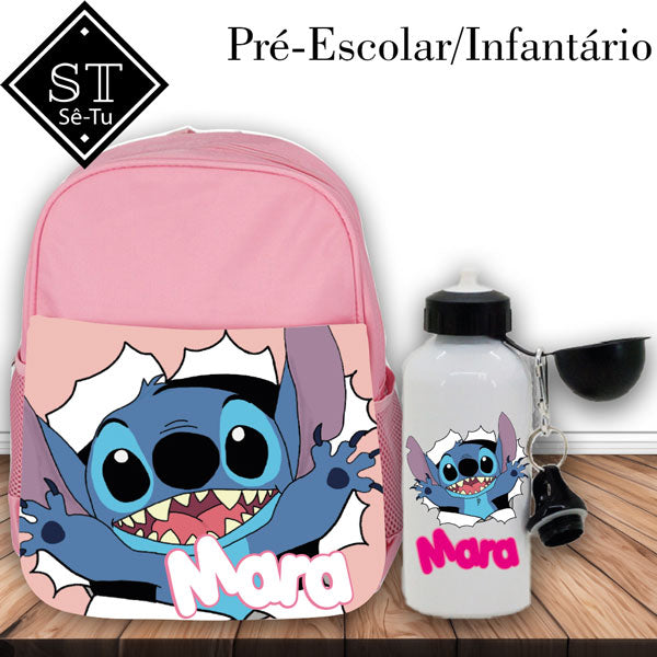 Pink Stitch Backpack