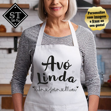 Beautiful Grandma Apron (names)