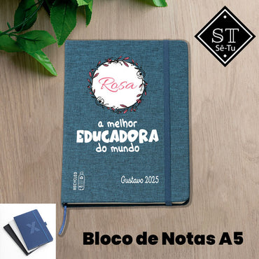 Bloco de Notas Educadora Coroa