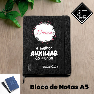 Bloco de Notas Auxiliar Coroa