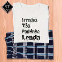 Pijama Irmão Padrinho Lenda
