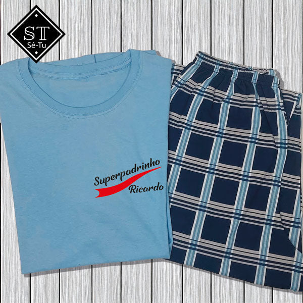 Pijama Super Padrinho Original