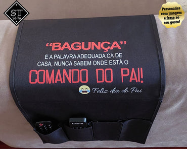 Soporte para control remoto bordado Escribamos una película juntos