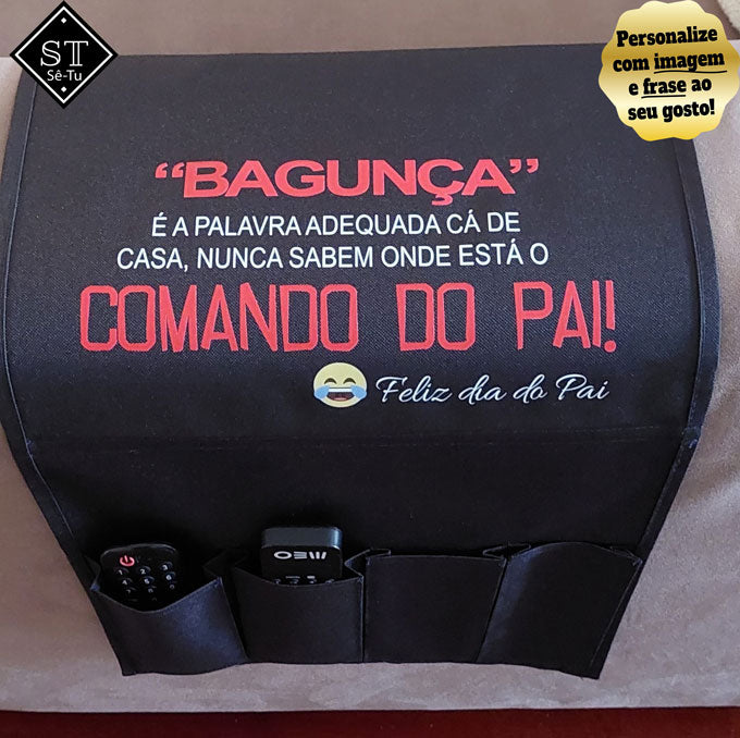 Soporte para control remoto bordado Escribamos una película juntos