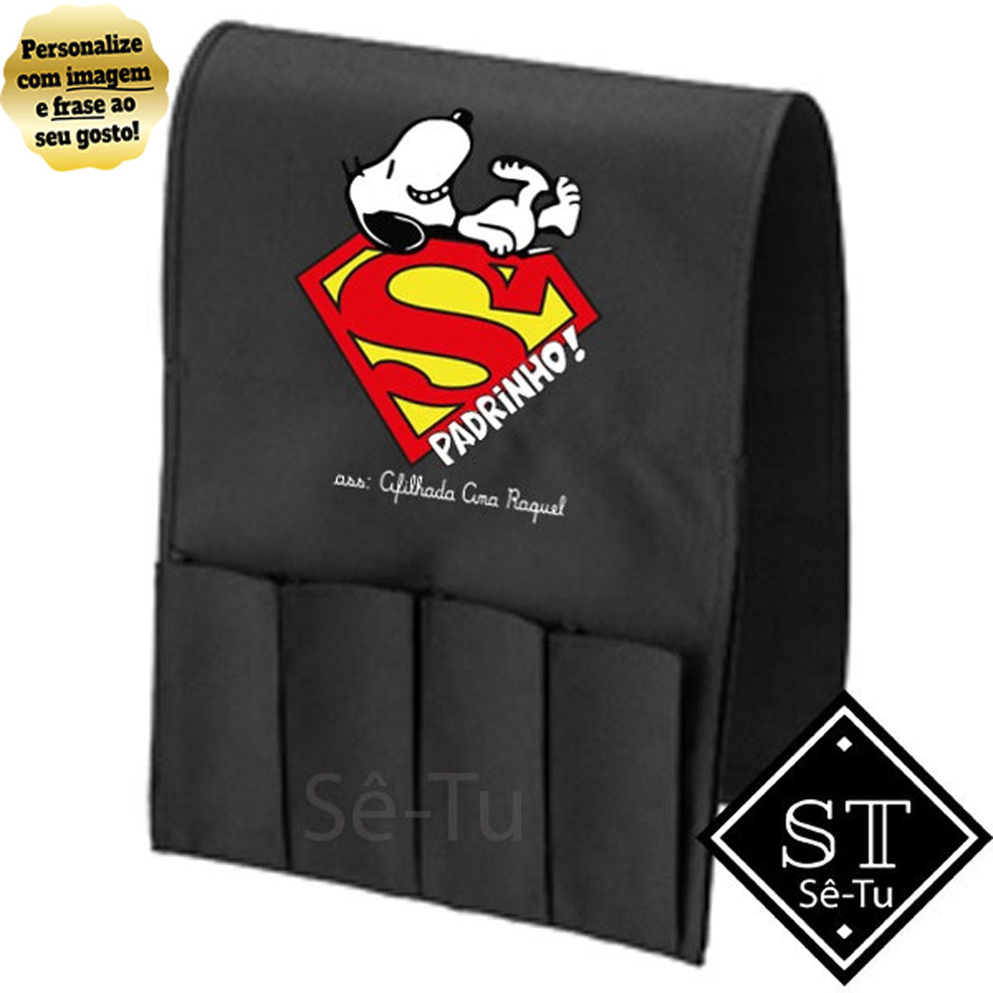 Porta Comandos Super Padrinho Snoppy