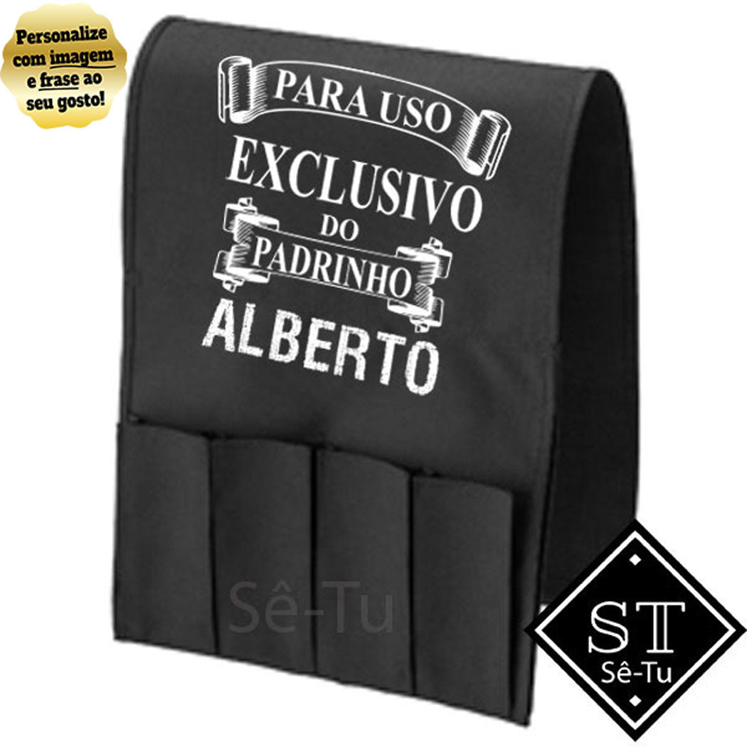 Porta Comandos Uso Exclusivo do Padrinho (Nome)