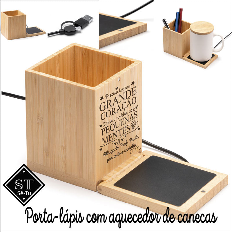 Porta Lápis Aquecedor / Moldar Mentes