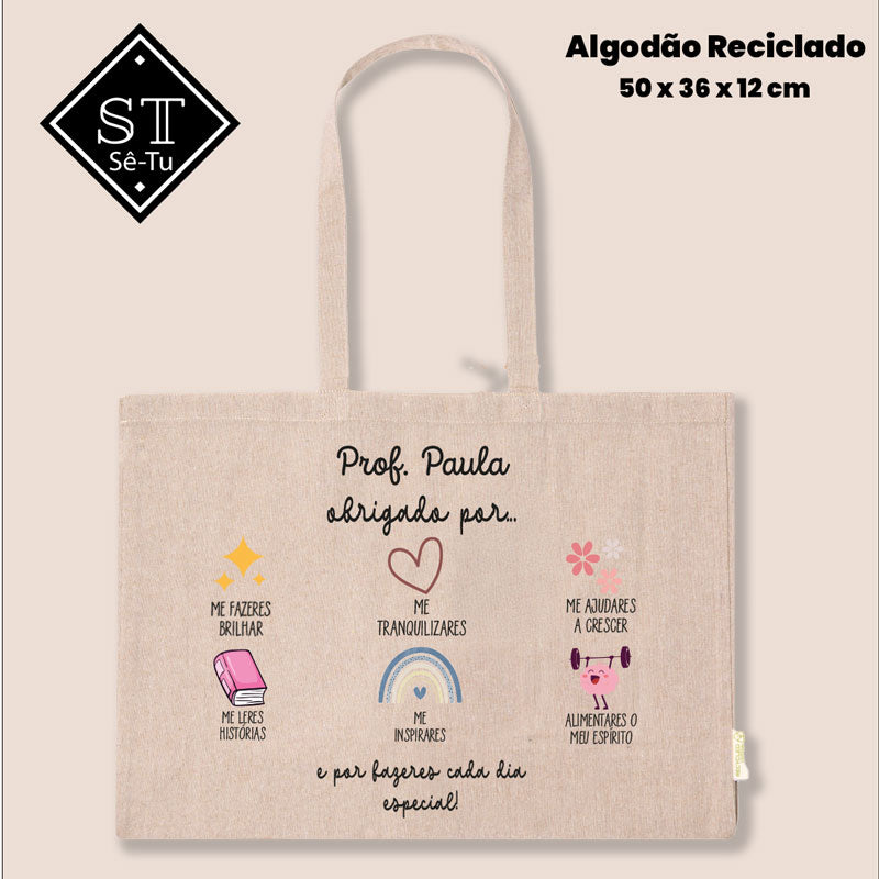 Totte Bag Professora Obrigado