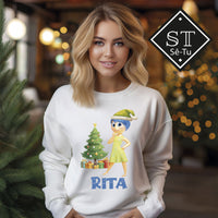 Sweatshirt Natal Divertidamente Alegria