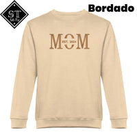 Sweatshirt Mom Est. (bordado)