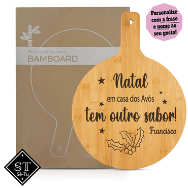 Bamboo Cutting Board Kitchen with Love