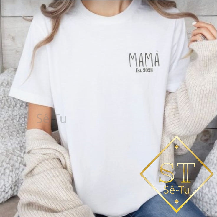 T-shirt Mamã Est.