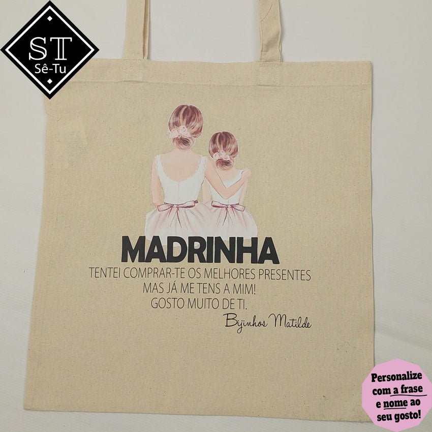 Adjetivos de la bolsa de mano de la madrina