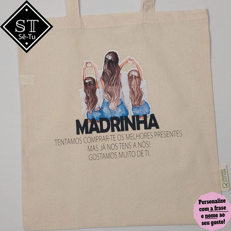 Adjetivos de la bolsa de mano de la madrina