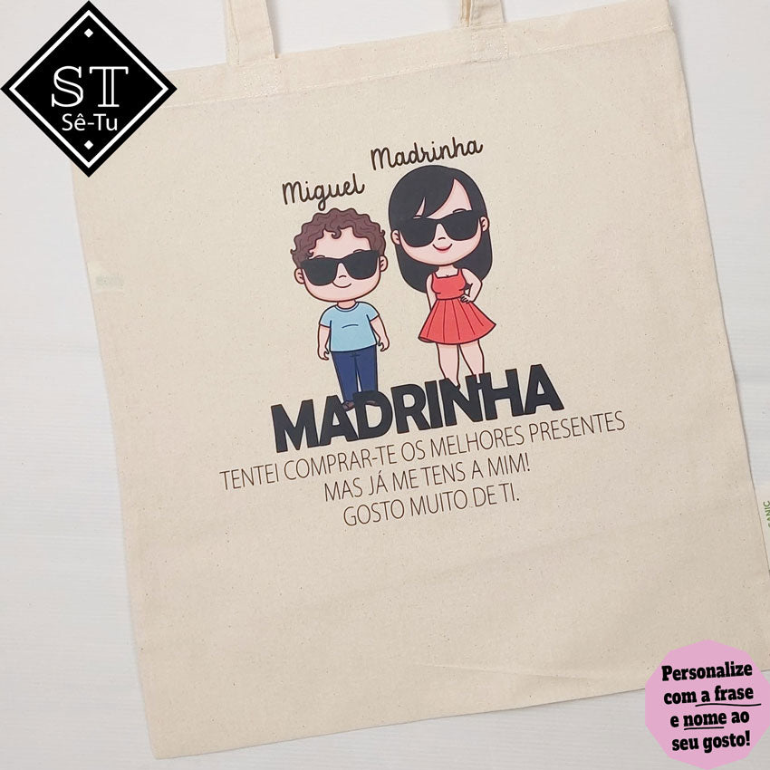 Adjetivos de la bolsa de mano de la madrina
