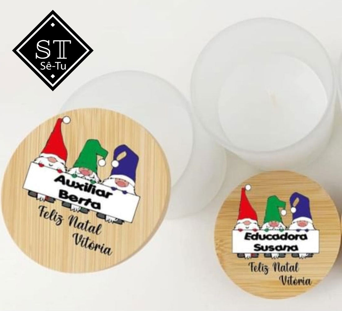 Vanilla Scented Candle Who teaches with love...