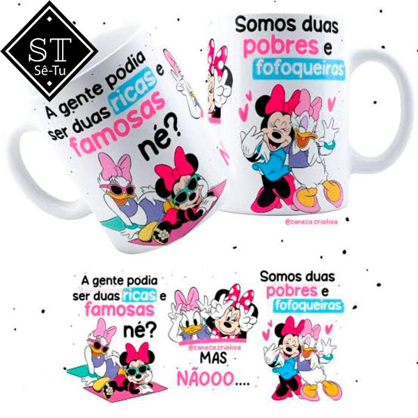 Caneca Amigas fofoqueiras GK