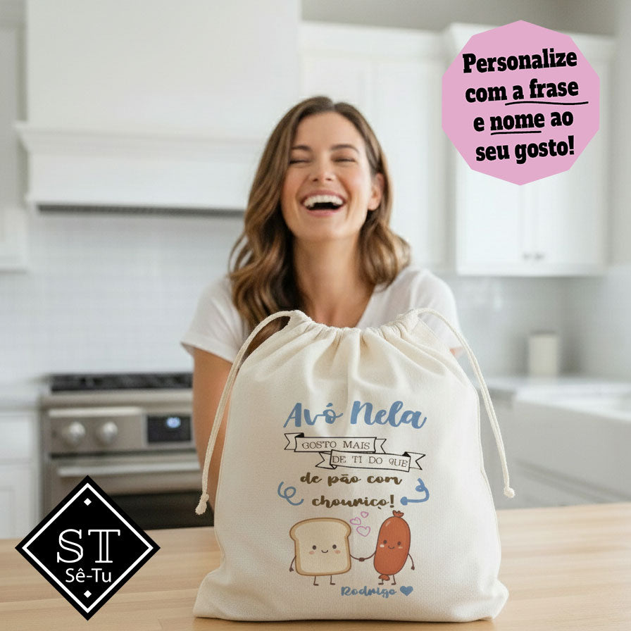 Saco de frescos Avó Pão com chouriço